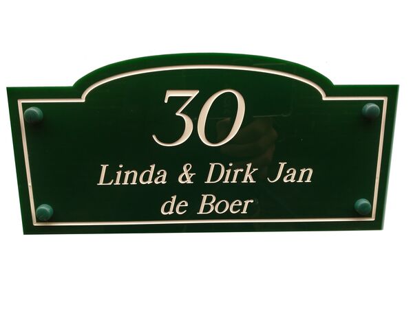 Beletterde borden kopen in Alkmaar bij Postma en Postma