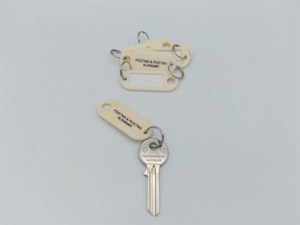 Sleutellabels kopen in Alkmaar bij Postma en Postma