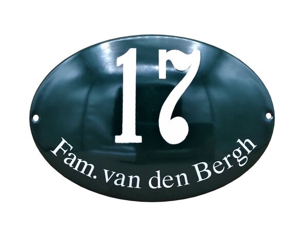 Emaille borden kopen in Alkmaar bij Postma en Postma